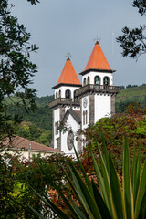 Church, Igreja Nova, Furnas, Island of Sao Miguel, Azores, Portugal