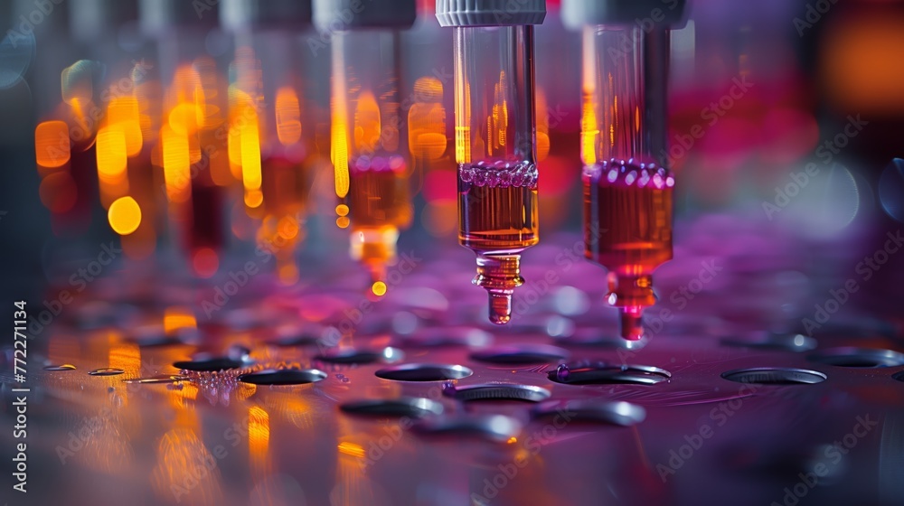 Poster Precision Automated Pipetting in a Modern Biotechnology Laboratory
