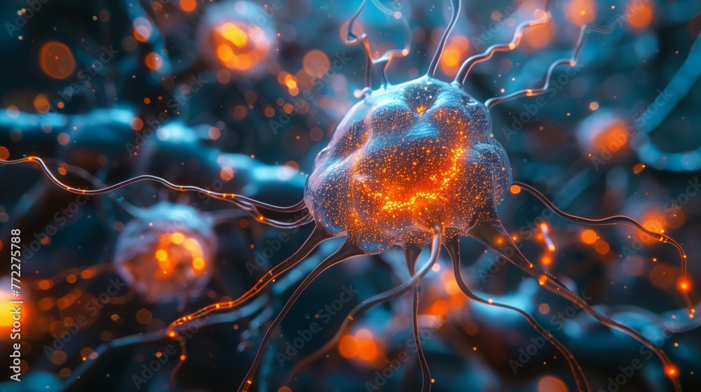 Poster electrifying neural network activity in the human brain