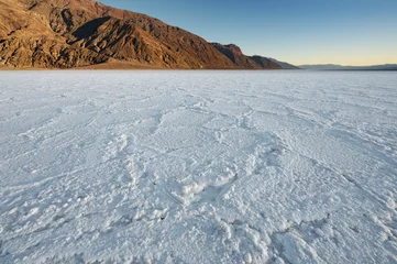 Poster Badwater Basin, a large endorheic basin located in California's Death Valley National Park © Wirestock