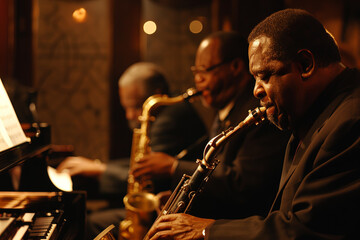 Local features live performances of jazz
