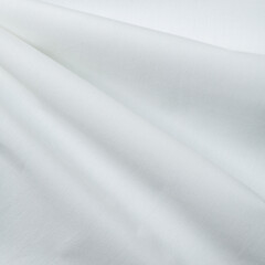 white fabric texture. tissue, textile, cloth, fabric, material, texture. photo studio