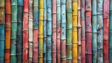 Bright color thin bamboo texture background wallpaper. 
