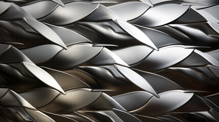 Close-Up of Textured Metal Diamond Plate