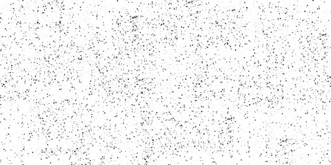 Speckled gritty noise grain background. Speckle grit white dust retro grainy pattern overlay. Rough distress grunge black paper gradient. Old vintage wall spray graphic texture vector illustration - obrazy, fototapety, plakaty