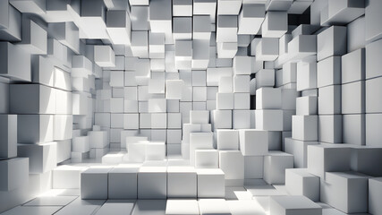 Create a square abstract background inspired by the interplay of light and shadow