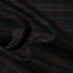Seamless textile texture. Denim background. Striped fabric pattern