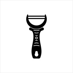 Potato Peeler Icon, Potato Outer Layer Skin Remover Tool
