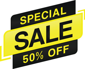 Special Sale Offer,  50% Off Sale