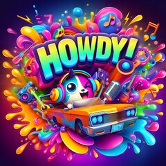 SuperNova of Neon Hues - HowDY! Ryhthms.