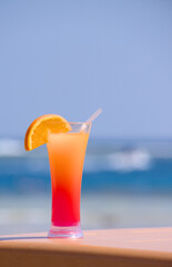 cocktail on the beach