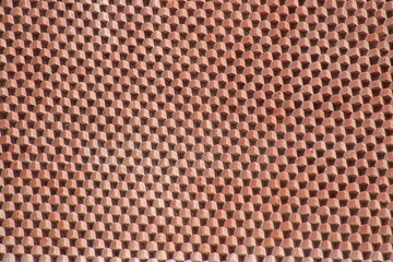Texture made from red bricks