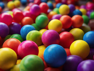 Fototapeta na wymiar Coloured Balls