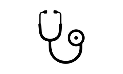 stethoscope logo, medical logo
