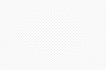 Abstract Convex Square Dots Pattern on 3D White Textured Background.  - 772326920