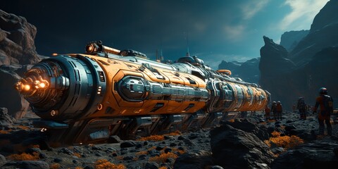 A solar-powered space freighter becomes the target of space pirates,