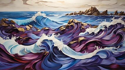 Illustration of an wave