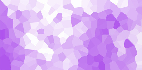 Multicolor Broken Stained-Glass Background with White lines. Voronoi diagram background. Seamless pattern with 3d shapes vector Vintage Black concrete road texture background.