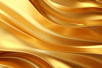 Radiant Shiny golden texture. Smooth antique. Generate Ai