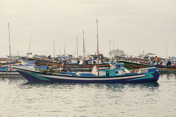 Obraz premium boats in marina