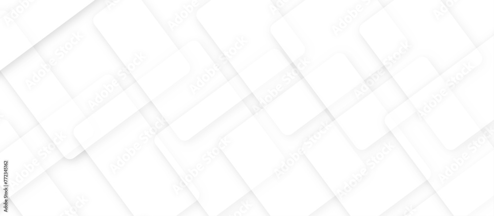 Poster abstract modern white and gray pattern geometric luxury gradient line background random square shape