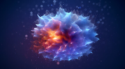Obraz premium Abstract particle background