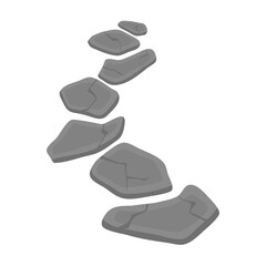 Natural Stone Path Element 