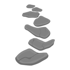 Natural Stone Path Element 