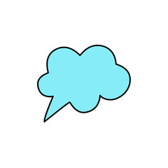 Speech Bubble Clouds