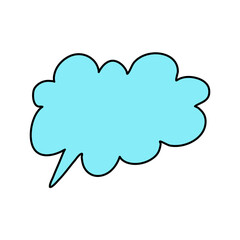 Speech Bubble Clouds