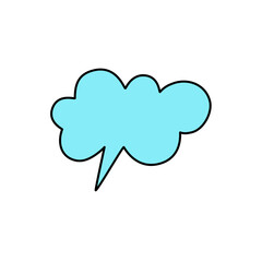 Speech Bubble Clouds