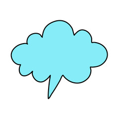 Speech Bubble Clouds