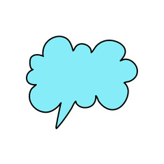Speech Bubble Clouds