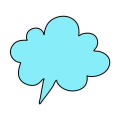 Speech Bubble Clouds