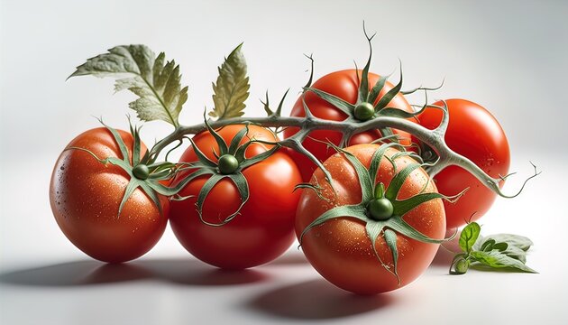 Photo of fresh tomatoes Generate AI