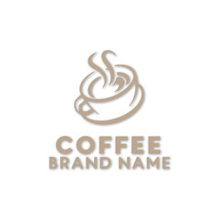 Coffee, coffee shop logo template design