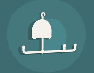 Coat Rack Flat Icon