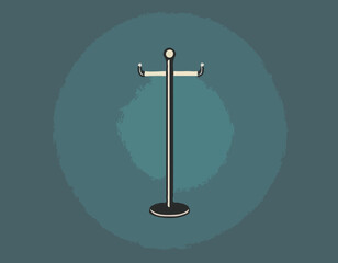 Coat Rack Flat Icon