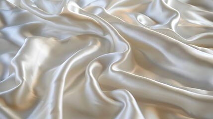 white silk satin for fabric texture