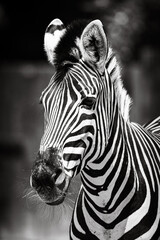 Zebra: A striking and iconic African mammal - 772377361
