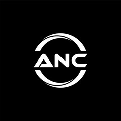 ANC Letter Logo Design, Inspiration for a Unique Identity. Modern Elegance and Creative Design. Watermark Your Success with the Striking this Logo.