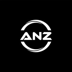 ANZ Letter Logo Design, Inspiration for a Unique Identity. Modern Elegance and Creative Design. Watermark Your Success with the Striking this Logo.
