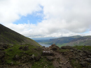 Scaffell pike in the lake distrcit