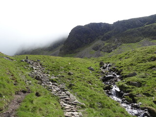 Scaffell pike in the lake distrcit