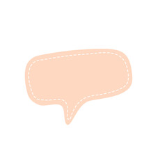 Cute Text Bubble Element 