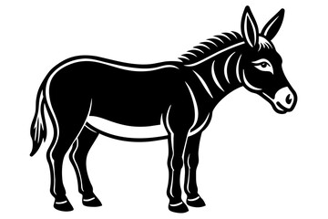 donkey-icon-vector-illustration