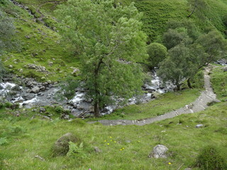 Scaffell pike in the lake distrcit