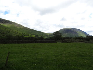 Scaffell pike in the lake distrcit