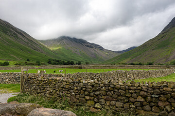 Wasdale valley Scafell pike