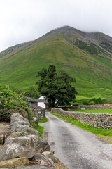 Wasdale valley Scafell pike